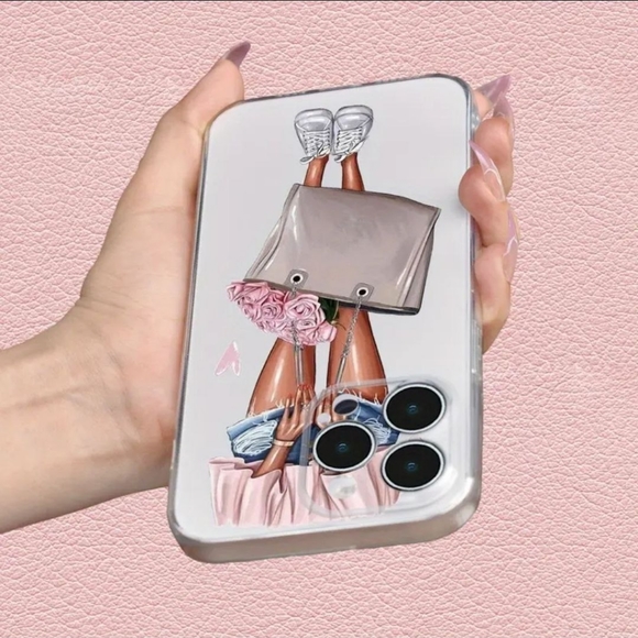 Creative Phone Case For iPhone 15 Pro - TRANSPARENT-SALE - Picture 4 of 5